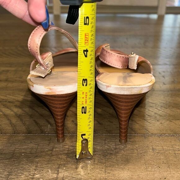 Ann Taylor sling back heels size 8 - Picture 4 of 8